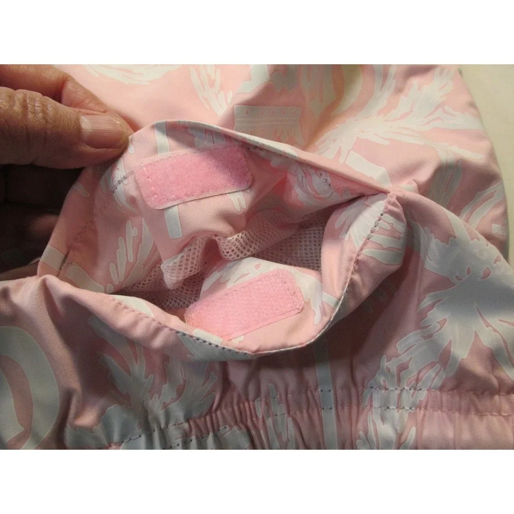 Corona Mens XXL Pink Color Change Tropical Palm Tree Swim Trunks Shorts NWT